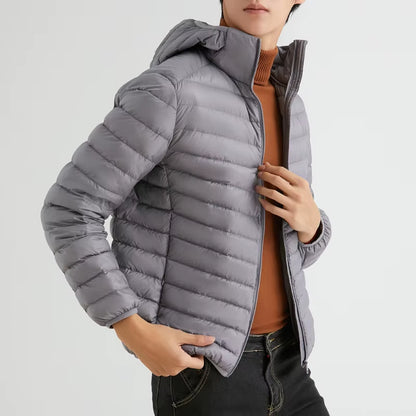 Man 90% Duck down Hooded Jacket Winter Autumn Coat Men Ultra Light Jackets Warm Outwear Parkas Outdoors Campaign Clothes