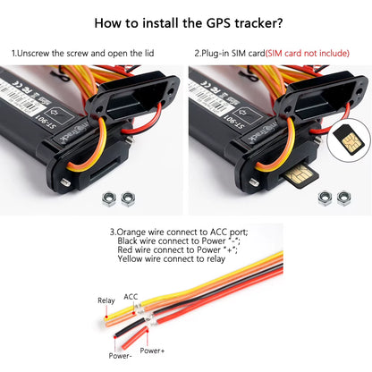 Global GPS Tracker Waterproof Built-In Battery GSM Mini for Car Motorcycle Cheap Vehicle Tracking Device Online Software and APP