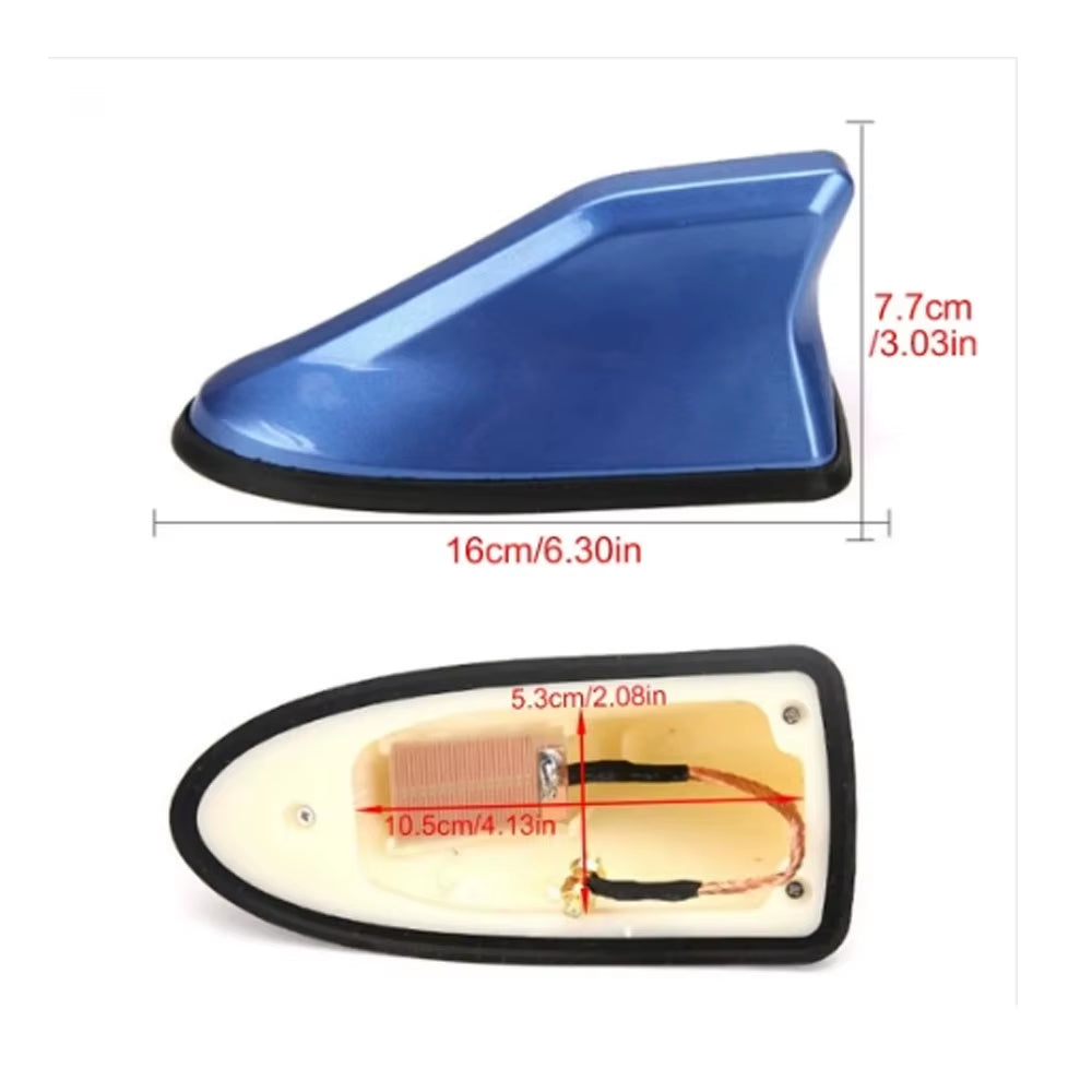 Universal Car Antennas Shark Fin Antenna Auto Radio Signal Aerials Roof Antennas for Universal Car Model Car Styling