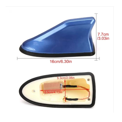 Universal Car Antennas Shark Fin Antenna Auto Radio Signal Aerials Roof Antennas for Universal Car Model Car Styling