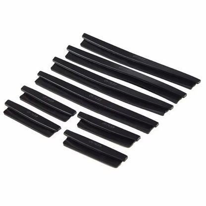 8Pcs/Set Car Door Side Edge Protector Strip Auto SUV Scrape Guard Bumper Handle Protective Cover Sticker Universal Auto Decal