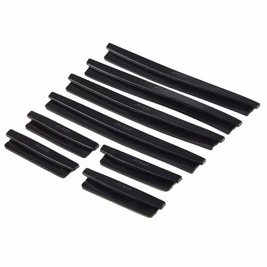 8Pcs/Set Car Door Side Edge Protector Strip Auto SUV Scrape Guard Bumper Handle Protective Cover Sticker Universal Auto Decal