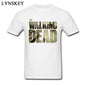 The Walking Dead Funky T-Shirt Man'S Short Sleeve Cotton Teeshirt Customized Boyfriend'S Top Cool Black
