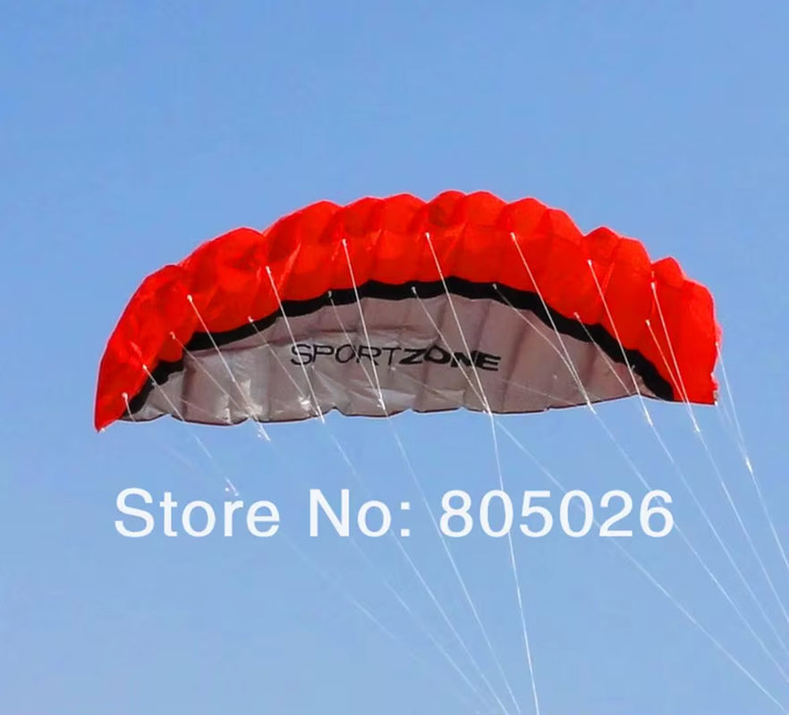 Outdoor Fun 2.5M Dual Line Stunt Power Kite Soft Kite Parafoil Kite Surf Flying Outdoor Sports Kites Kiteboard Factory Koi