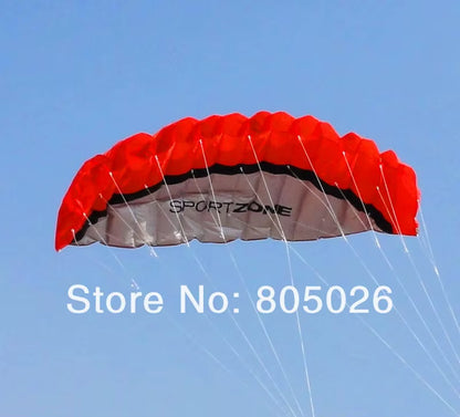 Outdoor Fun 2.5M Dual Line Stunt Power Kite Soft Kite Parafoil Kite Surf Flying Outdoor Sports Kites Kiteboard Factory Koi