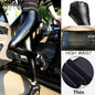 Fashion Women PU Leather Pants Elastic High Waist Winter Leggings Slim Velvet Leather Leggings Skinny Fleece Trousers