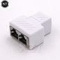 1 to 2 Ways Network LAN Cable Ethernet Female Cat6 RJ45 Splitter Connector Adapter UTP Cat7 5E Conector Switch Adapters Coupler