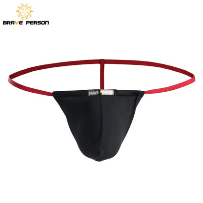 Sexy Men Underwear Gay Jockstrap Thongs Men G Strings Brand Design Fashion Sexy Low Rise Male Underpants Bikini