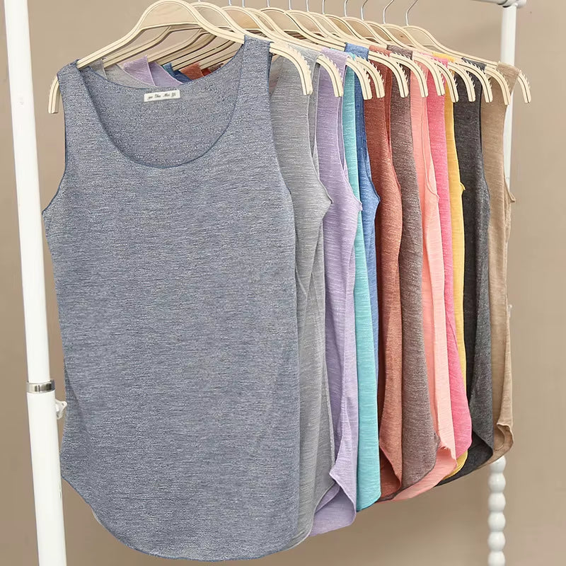 HOT Summer Fitness Tank Top New T Shirt plus Size Loose Model Women T-Shirt Cotton O-Neck Slim Tops Fashion Woman Clothes