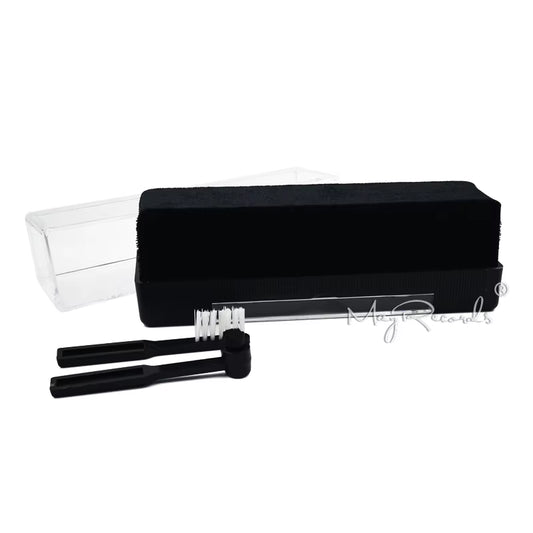 Hot Sale Anti-Static Velvet Brush Phonograph Cleaning Brush Dust Remover for CD/LP Vinyl Phonograph Turntable Player Accessories