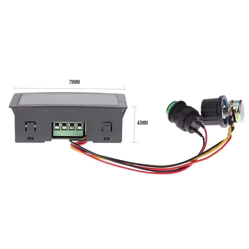 DC 6V 12V 24V 5A CCM5D Digital Display LED Motor Controller PWM DC Motor Controller Variable Speed Regulator