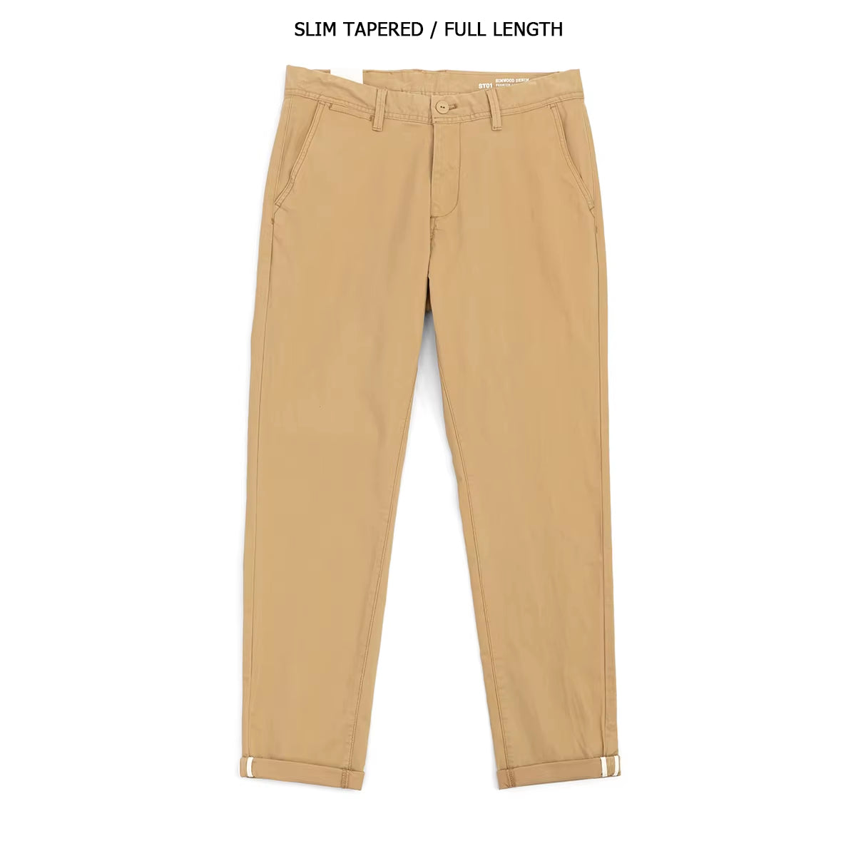 2025 Autumn New Casual Pants Men Cotton Slim Fit Chinos Fashion Trousers Male Brand Clothing plus Size Pant 482