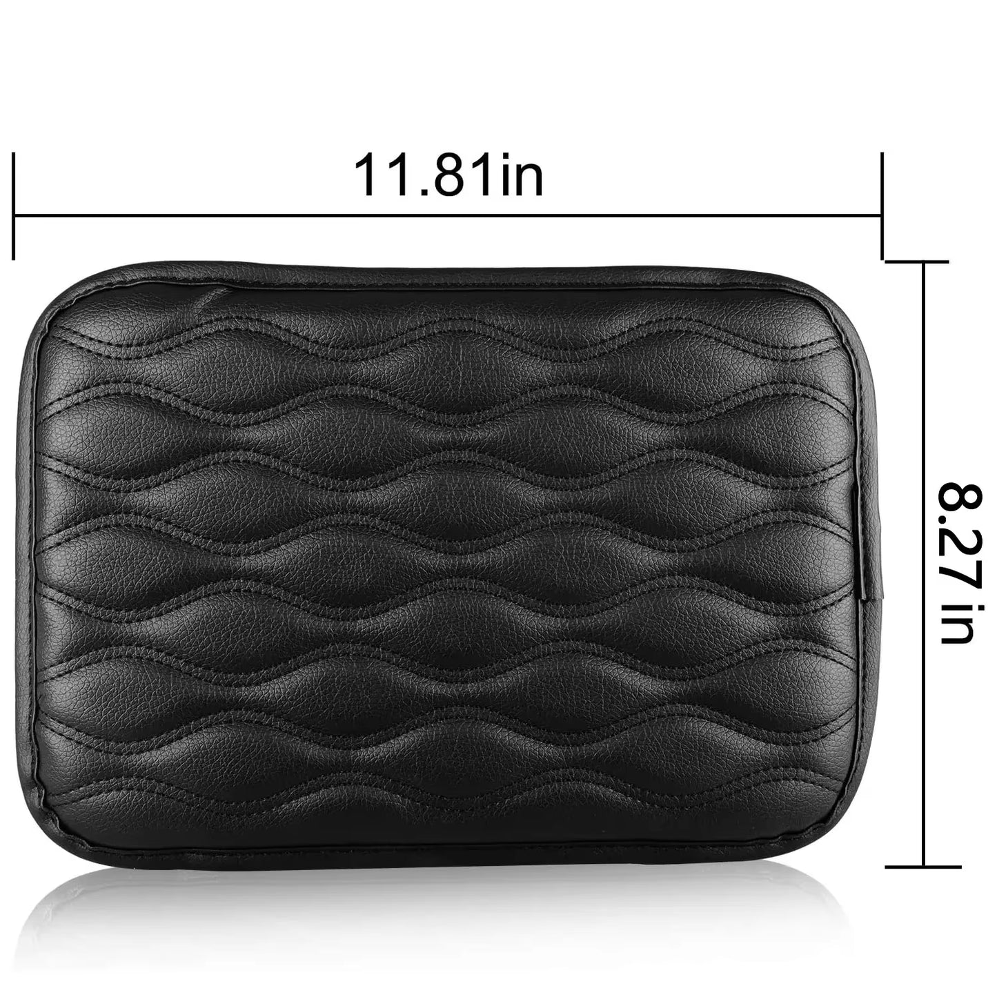 Car Central Armrest Leather Pad Auto Center Console Arm Rest Non-Slip Cover Mats Waterproof Protector Car Interior Accessories