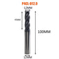 Solid Carbide Roughing End Mill 4 Flute CNC Milling Cutter Bits Router Bit for 50 Hrc Metal Roughing Machining 6Mm to 20Mm