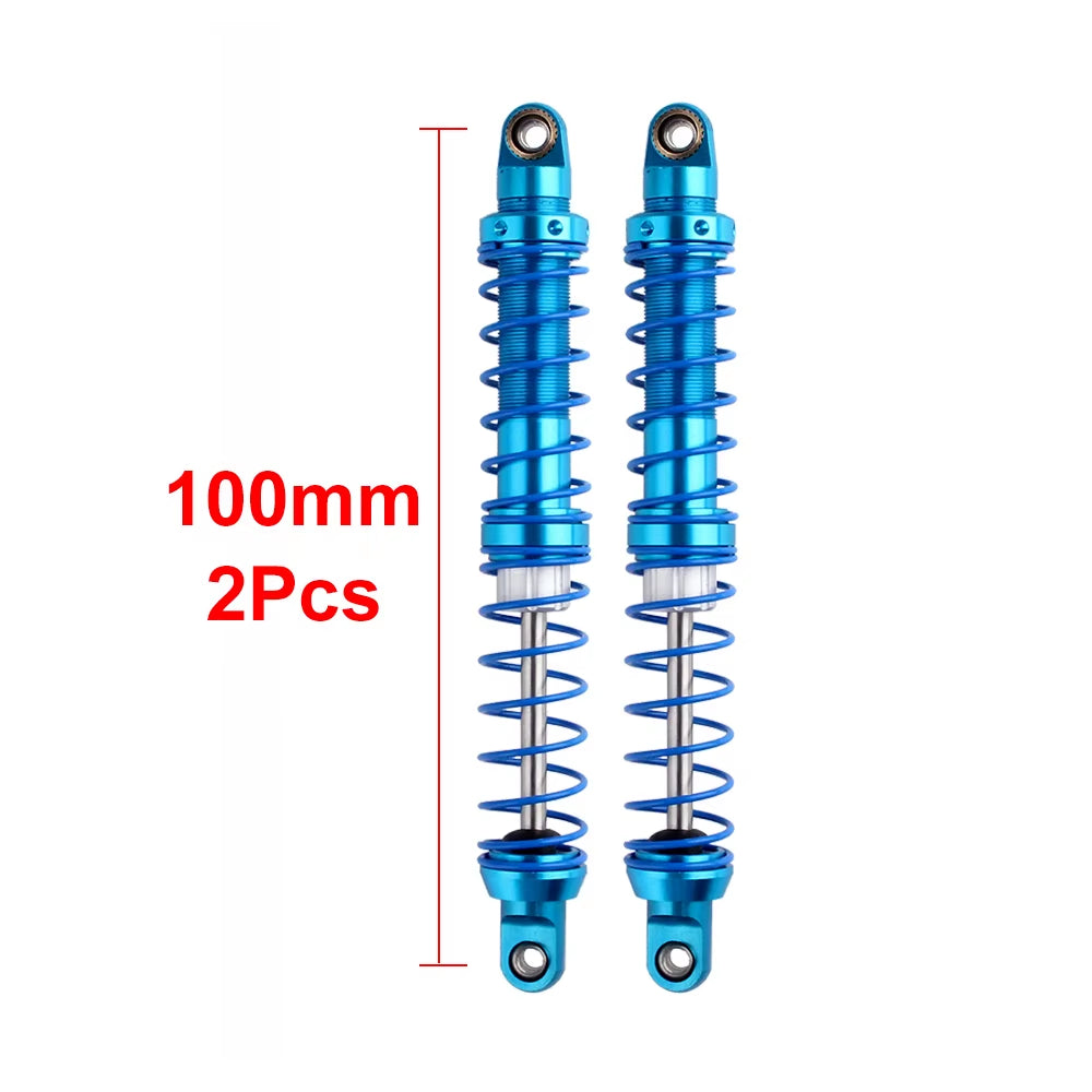 Metal Shock Absorbers 80 90 100 110 120Mm Oil Damper for 1/10 RC Car Truck Crawler Axial SCX10 TRX4 Redcat Gen8