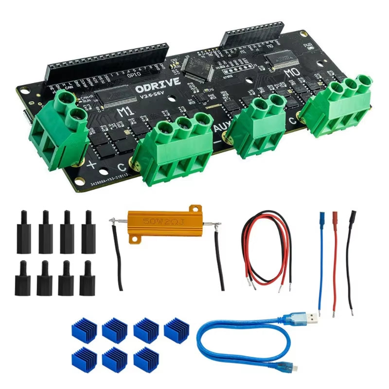 Odrive3.6 Motor Double FOC BLDC High Power Optimized Motor Control Board