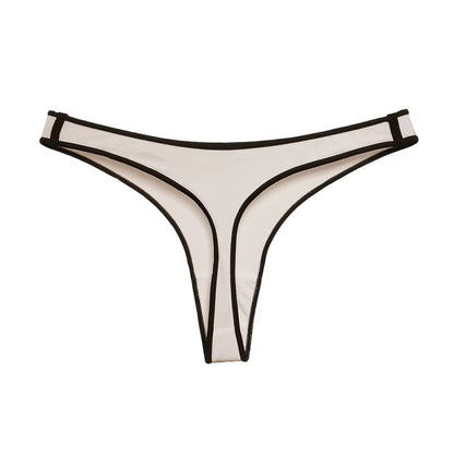 Women G String Thongs Low Rise Contton Tanga Briefs Sexy Panties Ladies' Seamless Lingerie Female Underwear Strings 1 Piece