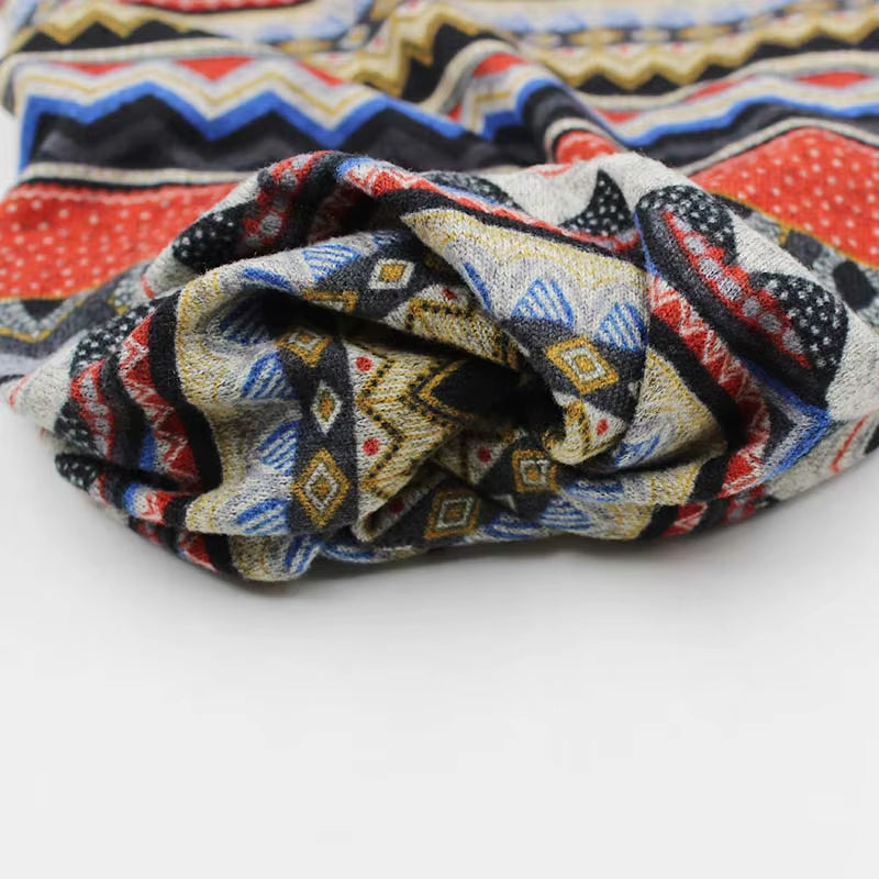 New Women Beanies Skullies Lady Fashion High Quality Hip Hop Floral Winter Hats Scarf Adult Polyester Autumn Outdoor Hats Sale