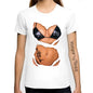 Women Summer Cool Tops Casual 3D Boobs Print and Short Sleeve O-Neck T-Shirt Big Boobs Sexy Breast Design Print T Shirt