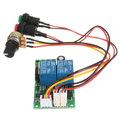 DC 6V 12V 24V PWM DC Motor Speed Controller Forward and Reverse Switch Linear Actuator Motor Controller Adjustable Speed Control