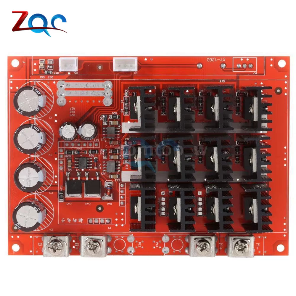 DC 10-50V 60A Motor Speed Control PWM HHO RC Controller 12V 24V 48V 3000W MAX