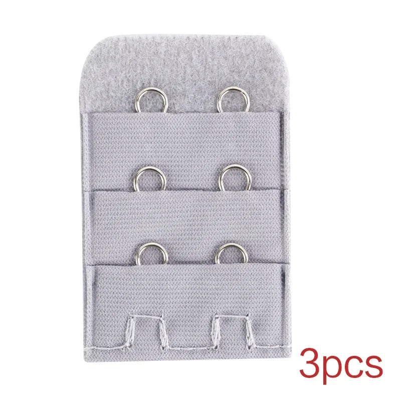3/5Pcs Bra Extender Strap Extension 3 Hooks 2 Rows Women Intimates Lengthened Bra Hook Extenders Womens Accessoires 2/3/4Buckles