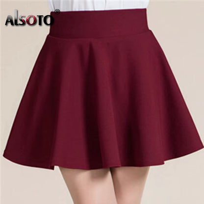 New 2025 Summer Sexy Skirt for Girl Korean Cute Short Skater Fashion Female Mini Skirt Women Clothing Saia Bottoms Jupe Faldas