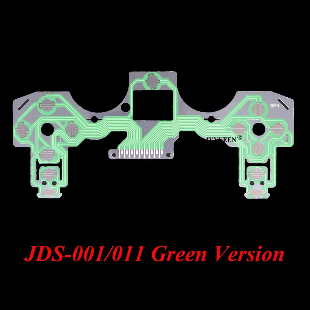 Replacement Buttons Ribbon Circuit Board for PS4 Dualshock 4 Pro Slim Controller Conductive Film Keypad Flex Cable PCB