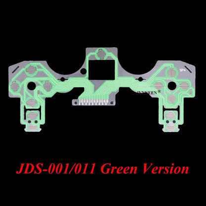 Replacement Buttons Ribbon Circuit Board for PS4 Dualshock 4 Pro Slim Controller Conductive Film Keypad Flex Cable PCB
