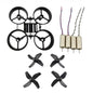 JJRC H36 Eachine E010 Furibee F36 DIY Mini RC Drone 65Mm Wheelbase Frame Kit W/ Propeller 4Pcs 615 Motors Red Black White