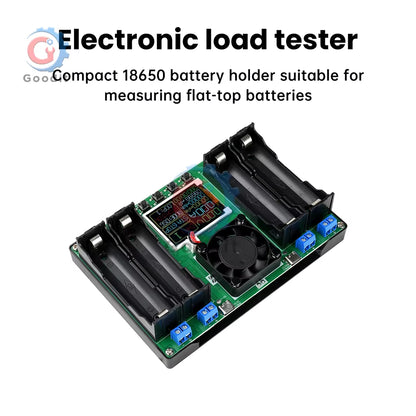 18650 21700 Type-C 4Channel Battery Capacity Tester LCD Display Mah Lithium Digital Battery Detection Module for Battery Testing