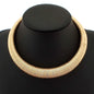 Women Chunky Metal Torques Collar Chokers Necklaces Fashion Jewelry Punk Accessories Statement Necklace Wholesale Gift