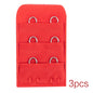 3/5Pcs Bra Extender Strap Extension 3 Hooks 2 Rows Women Intimates Lengthened Bra Hook Extenders Womens Accessoires 2/3/4Buckles