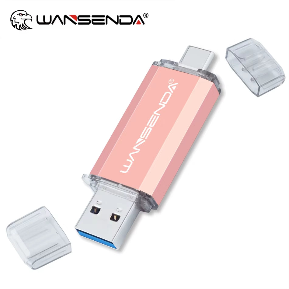 Hotsale  OTG USB Flash Drive Type C Pen Drive 512GB 256GB 128GB 64GB 32GB 16GB USB Stick 3.0 Pendrive for Type-C Device