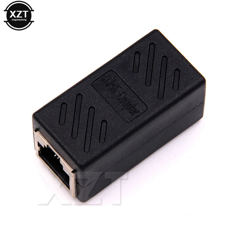 1 to 2 Ways Network LAN Cable Ethernet Female Cat6 RJ45 Splitter Connector Adapter UTP Cat7 5E Conector Switch Adapters Coupler