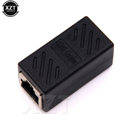 1 to 2 Ways Network LAN Cable Ethernet Female Cat6 RJ45 Splitter Connector Adapter UTP Cat7 5E Conector Switch Adapters Coupler