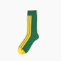 1 Pair Art Socks New Men Women Cotton Socks Couple Funny Socks Flower Bird Long Colorful Socks EUR39-44