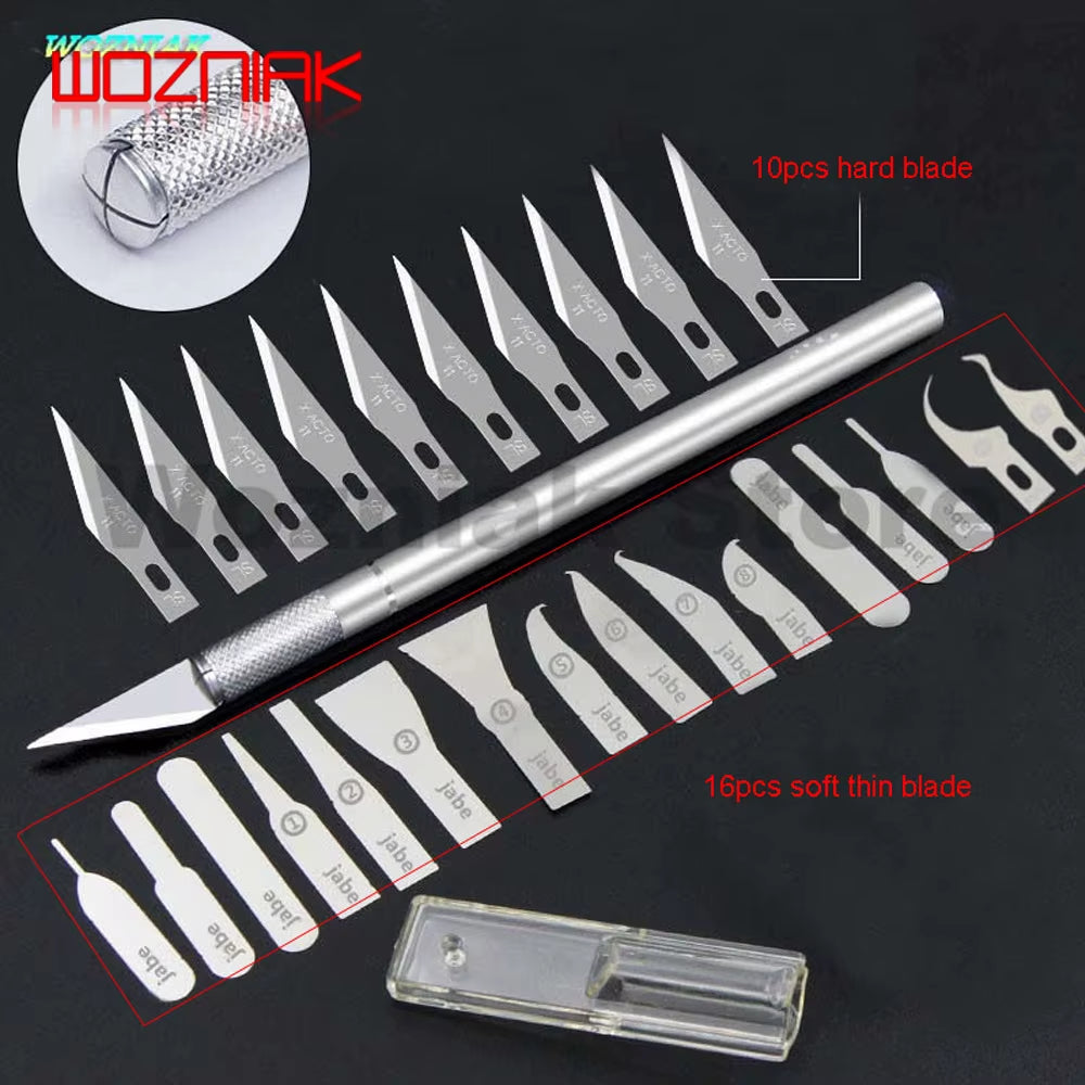 Original Toughness IC Chip BGA Motherboard Hard Disk PCB Circuit Board Repair Knife Curved Thin Blade for Iphone Samsung
