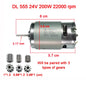 Children'S Electric Car DC Motor, Kid'S Car High Speed Motor,Dl 550 High-Power Motor 570 35000Rpm Engine