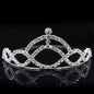 Princess Crystal Tiaras and Crowns Headband Kid Girls Love Bridal Prom Crown Wedding Party Accessiories Hair Jewelry