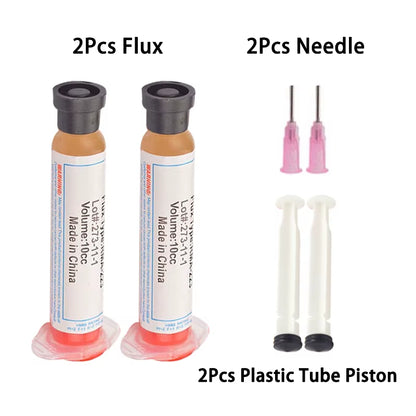 10Cc Solder PCB SMD Soldering Paste Flux Grease RMA223 RMA-223 for Chips Computer Phone LED BGA SMD PGA PCB DIY Repair Tool