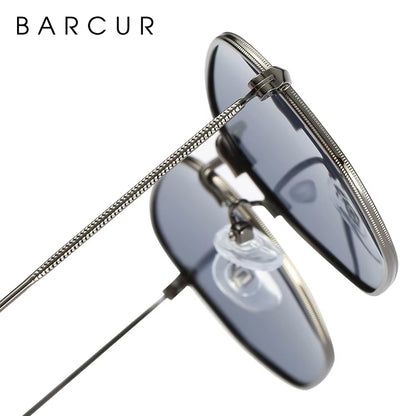 Classic Retro Reflective Sunglasses Man Hexagon Sunglasses Metal Frame Eyewear Sun Glasses with Box Oculos De Sol Gafas