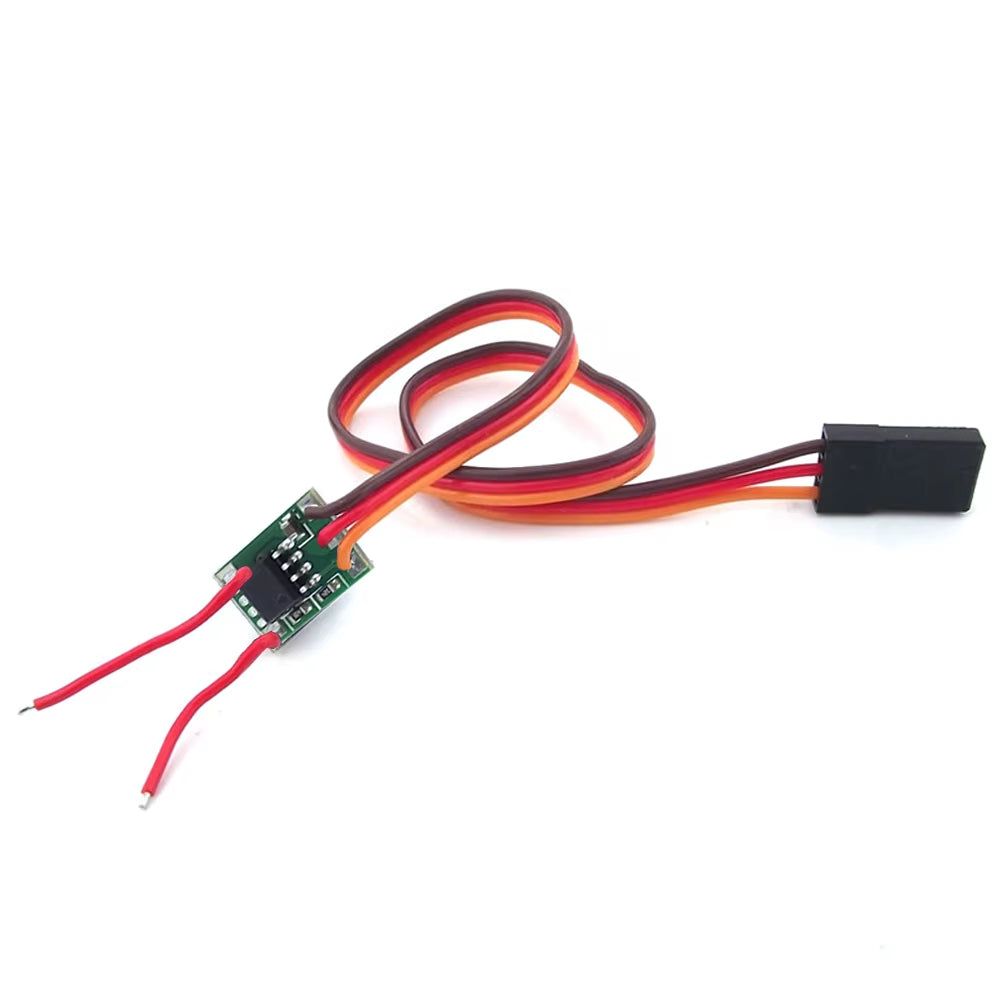 DC Brushed Motor Speed Controller Micro Motor Drive Module Mini DIY Bidirectional Forward Reverse Brushed ESC for Car Toys Motor