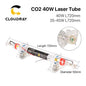 35-45W Co2 Metal Glass Laser Tube 720MM 40W Glass Laser Lamp for CO2 Laser Engraving Cutting Machine
