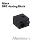 Aluminium Heat Block for J-Head Extruder Hotend 3D Printers High Temp Silicone Socks Parts BP6 Heating Block Accessories