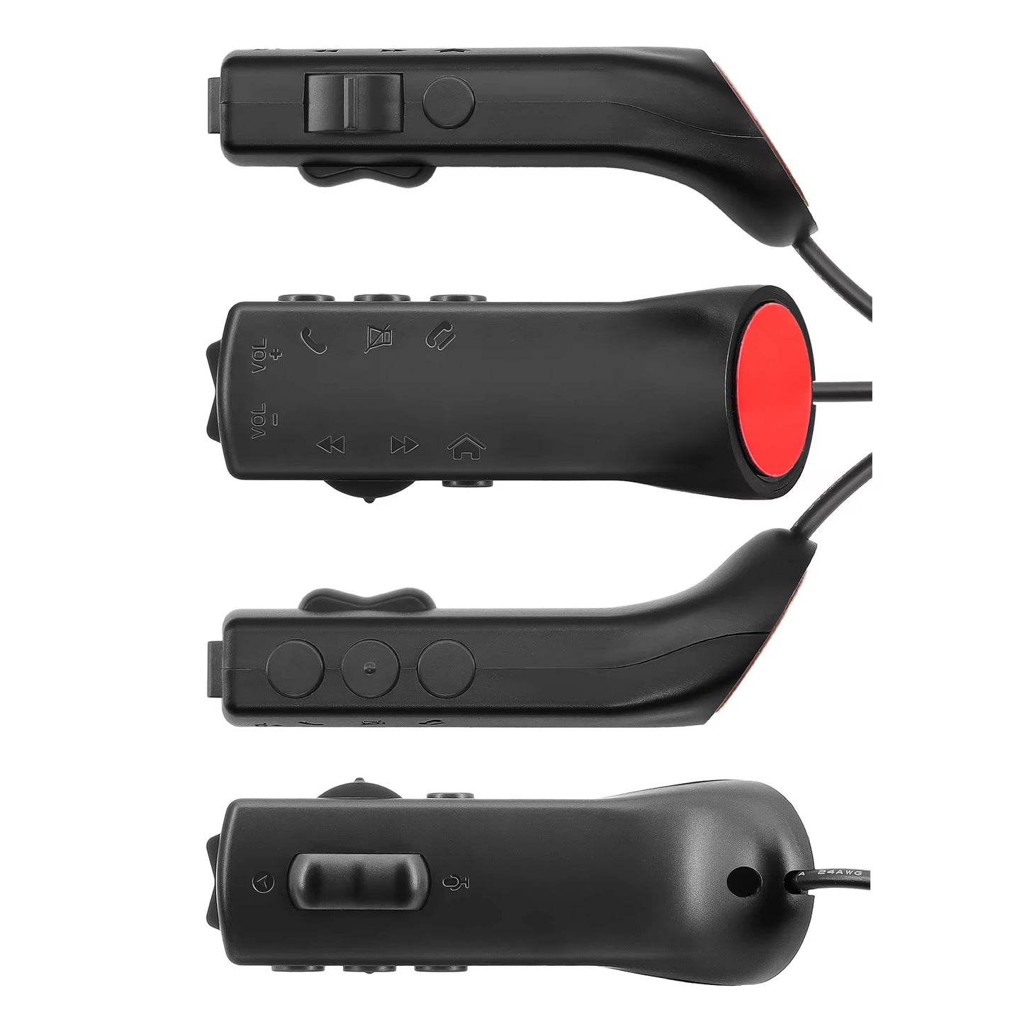 10 Keys Auto Control Remoto Multi-Functional Car Steering Wheel Buttons Remote Controller Car Audio GPS Navigation DVD Android