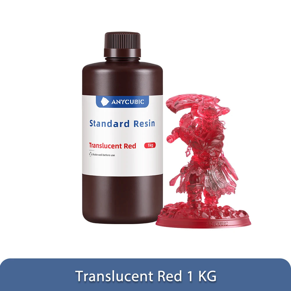 1Kg/10Kg Liquid Photopolymer Standard Resin 405Nm UV Resin for 3D Printer LCD Printing Resin Material for Photon Mono