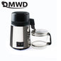 Pure Water Distiller 4L Dental Distilled Water Machine Filter Stainless Steel Electric Distillation Purifier Jug 110V 220V