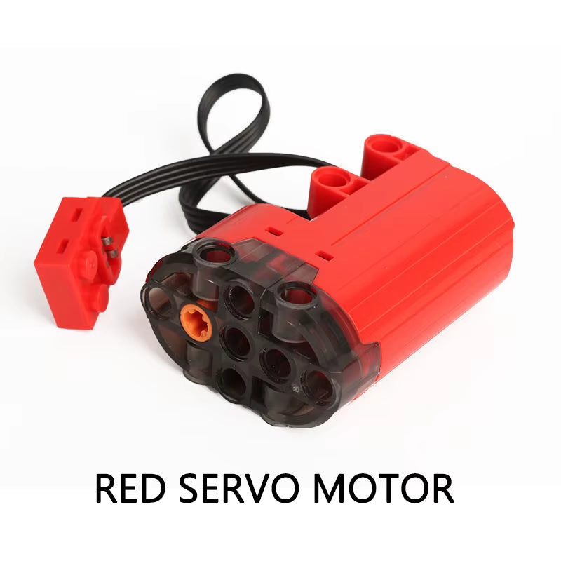 Technical Motor Power Functions Parts IR Speed APP Remote Control Battery Box Servo Light Receiver PF Car Building Blocks Bricks