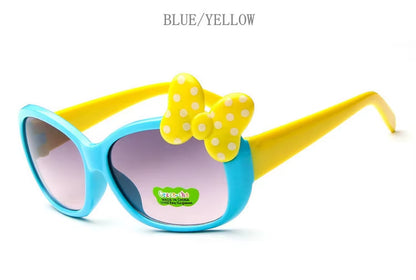 Children Goggle Girls Alloy Sunglasses Hot Fashion Boys Girls Baby Child Classic Retro Cute Sun Glasses